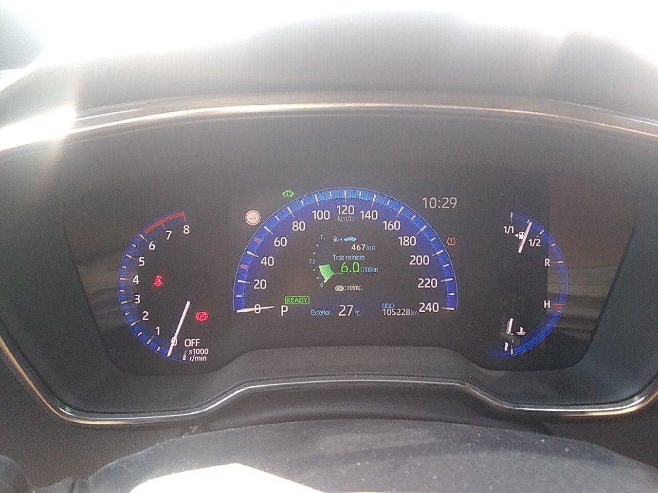 Renting Segunda Mano Toyota Corolla Touring Sports2.0 180H STYLE E-CVT 